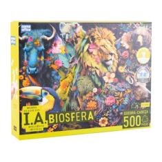 Imagem de Quebra-Cabeça 500 Peças Biosfera Game Office - Toyster Brinquedos