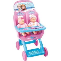 Imagem de Carrinho De Boneca Princesas Duplo Lider