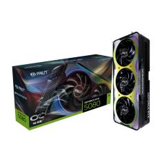 Imagem de Placa de Vídeo Palit GeForce RTX 5080 GameRock OC 16GB GDDR7 ARGB SYNC EVO NE75080T19T2-GB2030G