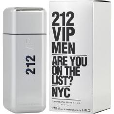 Imagem de Perfume Masculino 212 Vip Carolina Herrera Eau De Toilette Spray 100 Ml (Nova Embalagem)