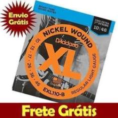 Imagem de Encordoamento D'addario Para Guitarra 010 Mi Extra Exl110b