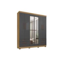 Imagem de Guarda Roupa Suntuoso 6 Portas 6 Gavetas Com Espelho - Seliga - O Seu