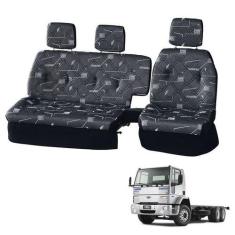 Imagem de Sofá Cama Banco Completo Ford Cargo 1997 1998 1999 2000 Cinz - Pampa