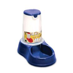 Imagem de Comedouro Chalesco Para Cães E Gatos 1,5Lt Azul