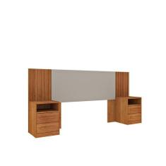 Imagem de Painel Para Cama Casal Box Padrão Ou Queen Ripada Barcelona Tcil - Tci