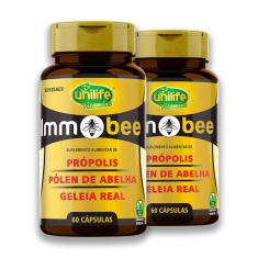Imagem de Kit 2 Immobee Própolis, Pólen De Abelha E Geleia Real 60Cáps