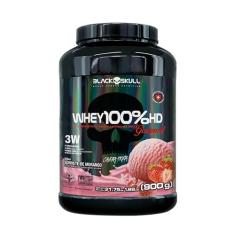Imagem de WHEY 100% HD GOURMET MORANGO 900G