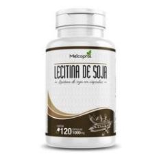 Imagem de Lecitina De Soja 1000 mg 120 Cápsulas Isoflavona Tpm Melcoprol