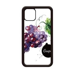 Imagem de Capa Uva Fruit Tasty Healthy Watercolor para iPhone 12 Pro Max para Apple Mini Mobile Case Shell
