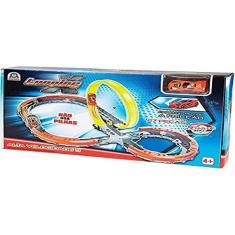 Imagem de Pista Para Carrinhos, Braskit, Looping X, Com Carrinho, Multicor
