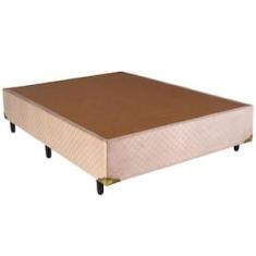 Imagem de Base Box Casal Biflex Passione 42x138x188 cm – Areia