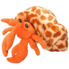 Imagem de Wild Republic Hermit Crab Plush, Stuffed Animal, Pelúcia Brinquedo, Presentes para Crianças, Abraço`Ems 7 polegadas