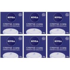 Imagem de Sabonete Em Barra Corporal Nivea - Creme Care 90G 6 Unidades