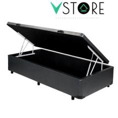 Imagem de Cama Box Baú Solteiro Bravus 78X188x38cm Várias Cores - Vstore - V-Sto