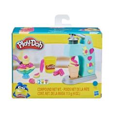 Imagem de Massinha Play-Doh Mini Sorveteria Divertida - Hasbro Com Acessórios