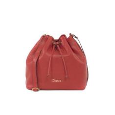 Imagem de BOLSA CLASSE COURO SACO FEMININA TRANSVERSAL 2900 VERMELHO