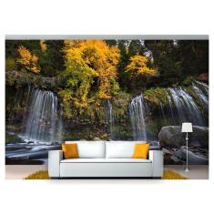Imagem de Papel De Parede Cachoeira Natureza Outono 3D 6M² Nch215