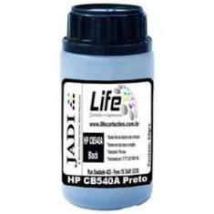 Imagem de Refil Pó Toner HP CB540 540 125A Jadi Preto CP1215 CP1510 CP1515 CM1312 - 50g