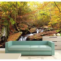 Imagem de Papel de Parede - Painel Fotográfico Cachoeira 3D 1M² na 058