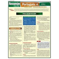 Imagem de Resumão Escolar - Português 4 - Estilo - Ensino Fundamental - Leme, Odilon Soares - 9788577112104