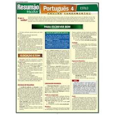 Imagem de Resumão Escolar - Português 4 - Estilo - Ensino Fundamental - Leme, Odilon Soares - 9788577112104
