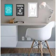 Imagem de Quadro Placa Decorativa - Infantil Gato
