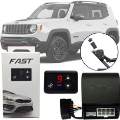 Imagem de Módulo De Aceleração Sprint Booster Tury Plug And Play Jeep Renegade 2016 17 18 19 20 Fast 1.0 B