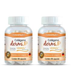 Imagem de Kit 02 Colageno Dermup Verisol Vitamina A C D E 90 Capsulas