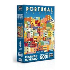 Imagem de Quebra - Cabeça 500 Pçs Postais Do Mundo Portugal Porto - Toyster