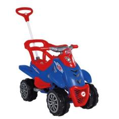 Imagem de Quadriciclo Infantil Cross Legacy Com Pedal E Empurrador Calesita - 10