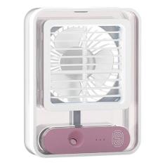 Imagem de Mini Ventilador Umidificador Led Recarregável - Relet