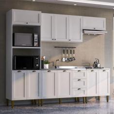 Imagem de Cozinha Completa Lavanda 10 PT 3 GV Branca