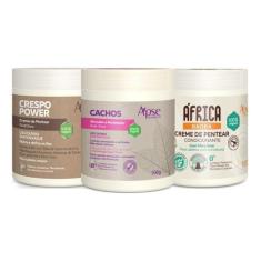 Imagem de Kit 01 Ativador 02 Creme De Pentear 500g Apice Cosméticos