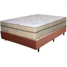 Imagem de Base Box com Colchão Toronto Ecotec Casal Molas Ensacadas 62x188x138 Cor Marrom