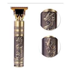 Imagem de Maquina T9 Dragon Retro Ultra Afiado Barba Profissional Gold - DRAIK