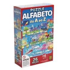 Imagem de Quebra-Cabeça Alfabeto 26 Peças - Grow