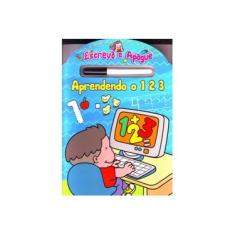 Imagem de Aprendendo o 1 2 3 - Col. Escreva e Apague - Brasileitura - 9788573984156