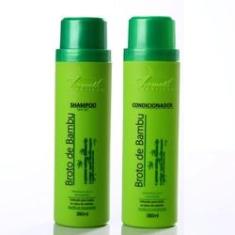 Imagem de Kit Shampoo e Condicionador Broto de Bambu Aramath 380ml