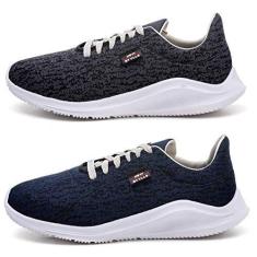 Imagem de Kit 2 Tênis Masculino Casual Leve Confortável Esportivo