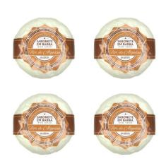 Imagem de Sabonetes Em Barra Flor De Algodão 4 Unidades - Avatim