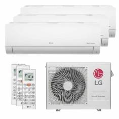 Imagem de Ar Condicionado Multi Split Tri Split LG Inverter 21000BTUs 2x7000+1x9000 Quente e Frio Branco 220V A3UW21GFAC.AWGZBR1
