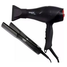 Imagem de Secador Taiff Black Íon 2000W e Prancha Taiff Cerâmica 180ºC