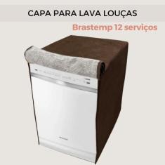 Imagem de Capa Para Lava Louças Brastemp 12  Serviços Impermeável Flex - Capas F