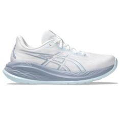 Imagem de ASICS Tênis de corrida feminino Gel-Cumulus 26, Branco/Cinza frio, 41