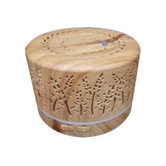 Imagem de Difusor Aroma Umidificador Madeira Florido C Controle Remoto - Shopmix