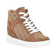 Imagem de GUESS Tênis feminino Blairin, Bege/marrom 110, 38