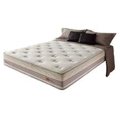 Imagem de Colchão Casal Tower Mola Maxspring (33x138x188) Branco e Bege