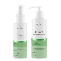 Imagem de Kit Facial Sabonete e Tônica Citrata Pele Oleosa Tulipia