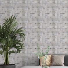 Imagem de Papel De Parede Adesivo Mosaico Pedras Np110 Rolo 0,58X3M