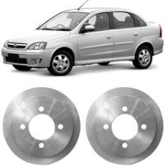Imagem de Par Disco Freio Corsa Sedan 1.4 2008 A 2012 Dianteiro Sólido